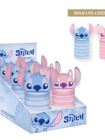 ESTUCHE PORTATODO SILICONA Stitch, 2 Modelos