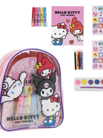 COLOREABLE MOCHILA Hello Kitty
