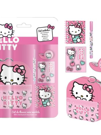 SET DE PAPELERÍA MINIMOCHILA Hello Kitty