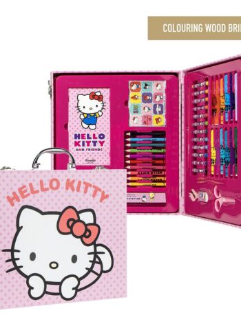 SET PAPELERÍA COLOREABLE MALETÍN Hello Kitty