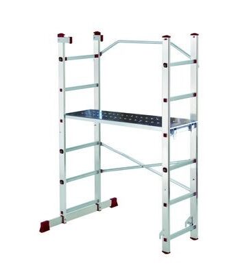 ANDAMIO ALUMINIO CON PLATAFORMA 120x100x50 cm