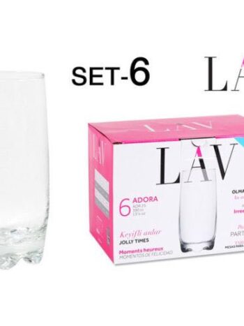 VASO REFRESCO 370 CC., ADORA (6)