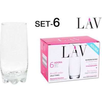 VASO REFRESCO 370 CC., ADORA (6)