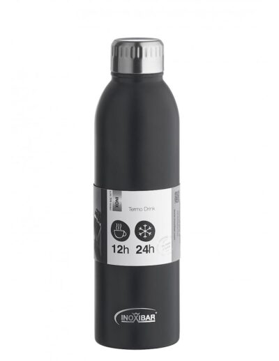Botella Termo Drink Black 500 ml