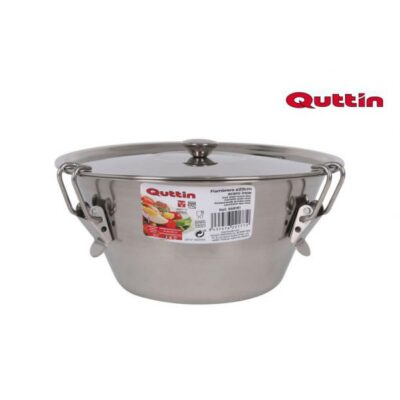 FLANERA CONICA 20cm ACERO INOX "QUTTIN"