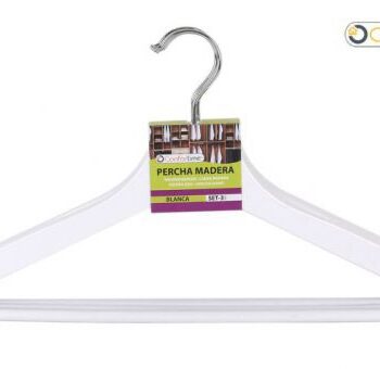 SET 3 PERCHAS MAD. BLANCA 42.5X21.5 CONFORT