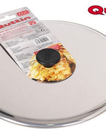 TAPA ACERO GIRATORTILLAS 31cm "QUTTIN"