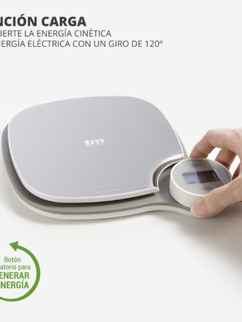 BÁSCULA DE COCINA SIN PILAS 5KG TME