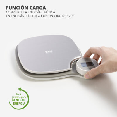 BÁSCULA DE COCINA SIN PILAS 5KG TME