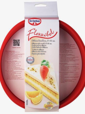 DR OETKER - MOLDE TARTA LISO 26CM. FLEXXIBEL