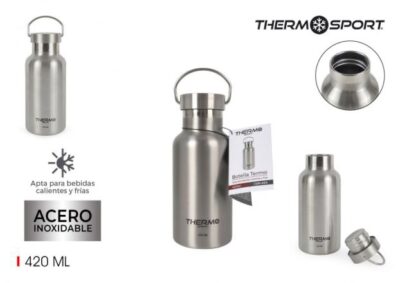 BOTELLA TERMO ACERO C/ASA 420ML THERMOSPORT