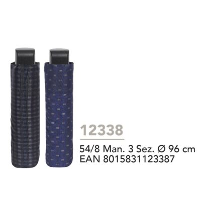 Paraguas hombre 54/8 manual estampado
