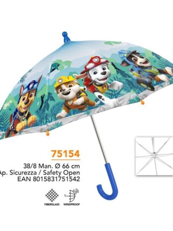 Paraguas infantil 38/8 Manual PAW PATROL