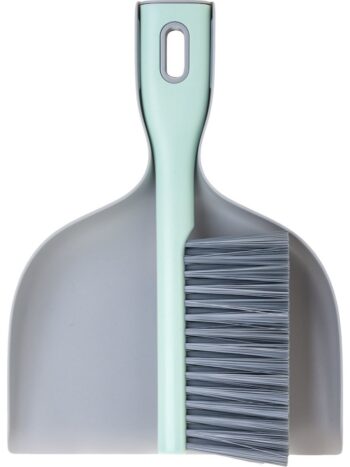 Set Cepillo y Recogedor Turquesa
