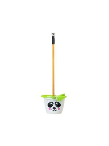 Cubo Con Escurridor + Fregona PANDA KIDS