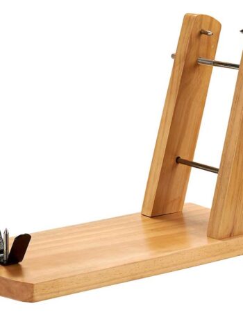 JAMONERO DOBLE BRAZO NATURAL MADERA PINO