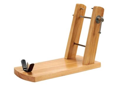 JAMONERO DOBLE BRAZO NATURAL MADERA PINO