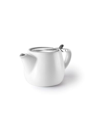 TETERA DE CERAMICA 540ml LUXOR WHITE