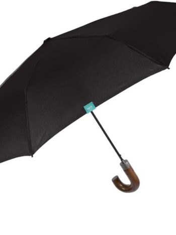 Paraguas hombre 58/8 automatico Negro c/mango