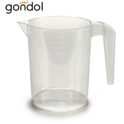 JARRA MEDIDORA PLASTICO TRANSPAR 1,3 LTS