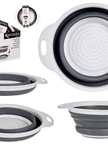 ESCURRIDOR REDONDO CON ASAS PLEGABLE 20CM