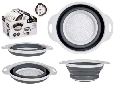ESCURRIDOR REDONDO CON ASAS PLEGABLE 20CM