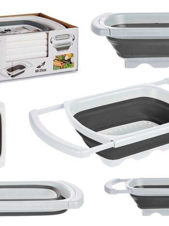 ESCURRIDOR RECTANGULAR AJUSTABLE Y PLEGABLE