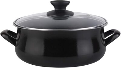 Cacerola black tapa vidrio 20 cm