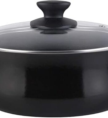 Cacerola black tapa vidrio 28 cm