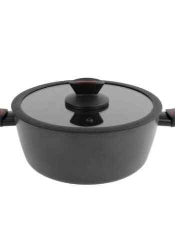 Cacerola de Acero Esmaltado con Tapa MAESTRA 24cm.