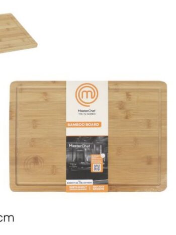 TABLA DE CORTAR BAMBU 38.5x27.5x1.5cm MASTERCHEF