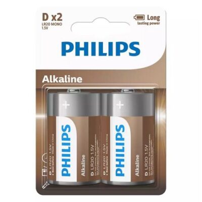Pila Philips Alkaline Bronce C 2-blister LR14A2B/1