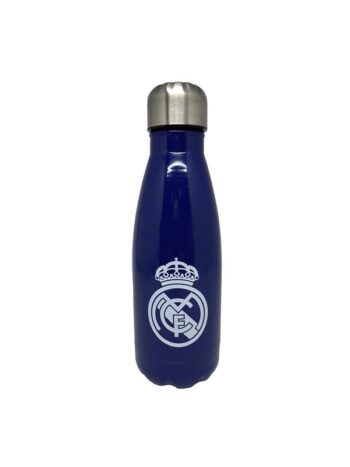 REAL MADRID BOTELLA AZUL DE ACERO 550 ML