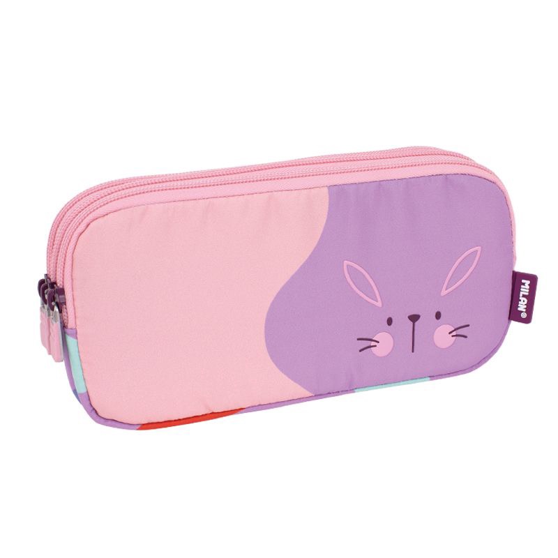 PORTATODO TRIPLE FUN ANIMALS VIOLETA