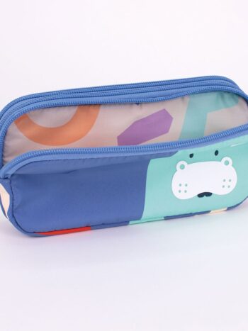 PORTATODO Triple FUN ANIMALS AZUL