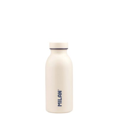 BOTELLA ISOTERM. ACERO INOX 354ml BEIGE