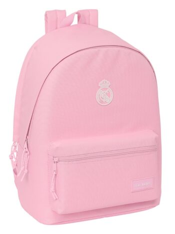 MOCHILA DOBLE PARA PORTATIL 15,6"+USB REAL MADRID