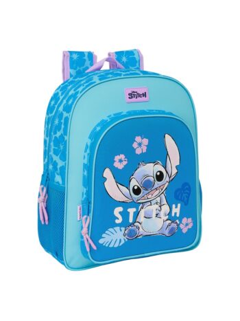 MOCHILA JUNIOR ADAPT.CARRO STITCH "HAWAII"