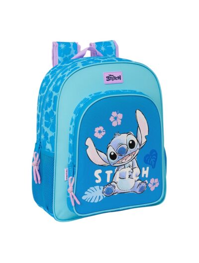 MOCHILA JUNIOR ADAPT.CARRO STITCH "HAWAII"