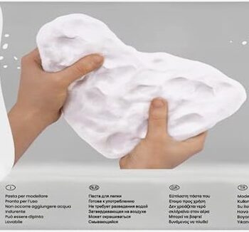AIR DRY CLAY barra 250 gr BLANCO