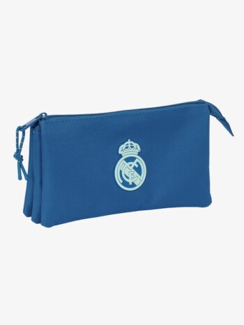 PORTATODO TRIPLE REAL MADRID AZUL