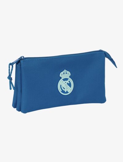 PORTATODO TRIPLE REAL MADRID AZUL