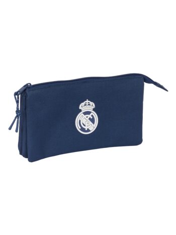 PORTATODO TRIPLE REAL MADRID CHICA MARINO