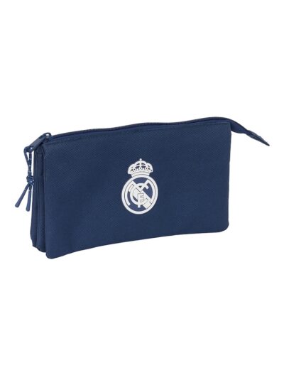 PORTATODO TRIPLE REAL MADRID CHICA MARINO