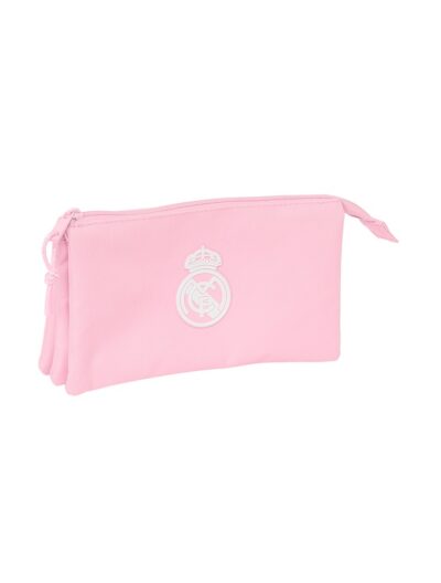 PORTATODO TRIPLE REAL MADRID ROSA