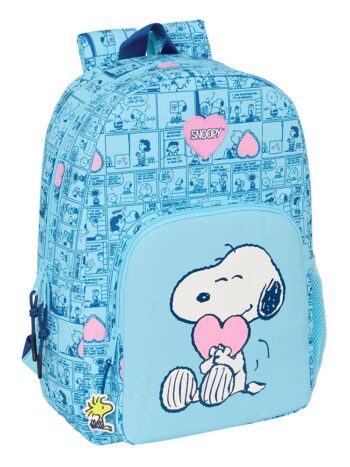 MOCHILA ADAPT.CARRO SNOOPY "LOVE"