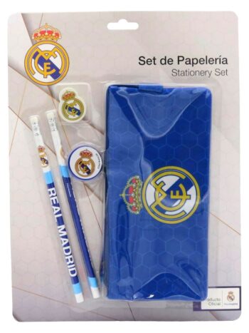 Real Madrid Portatodo Triple con Accesorios
