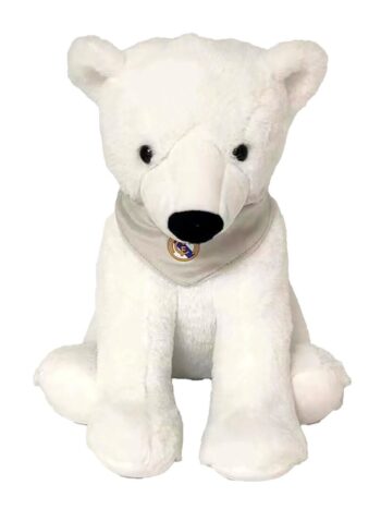 Real Madrid  Peluche Oso Polar 30cm