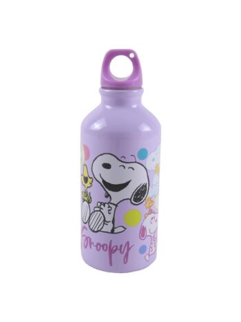 Snoopy Botella de Aluminio de 400 ml