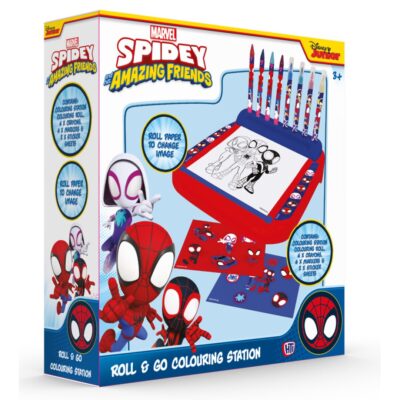 Spidey Estación Portatil de Dibujo Roll & Go